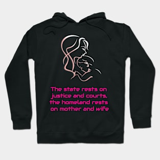 Homeland rests on mother and wife Hoodie